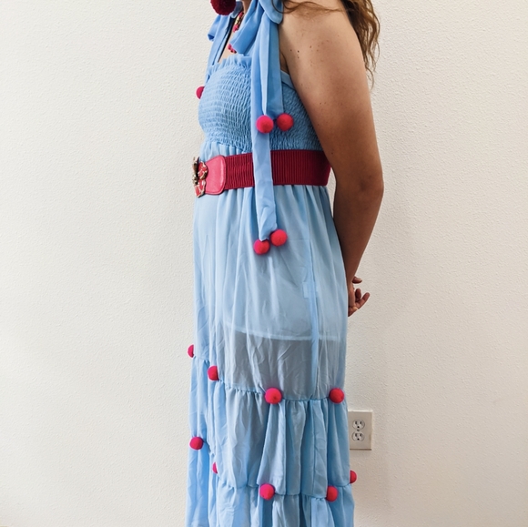 NWT Pom Pom Beach Maxi Summer Dress - Picture 8 of 12